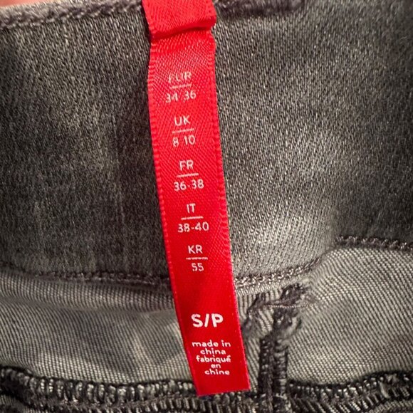 SPANX WOMENS BLACK PULL ON JEANS SIZE SMALL - Picture 6 of 9